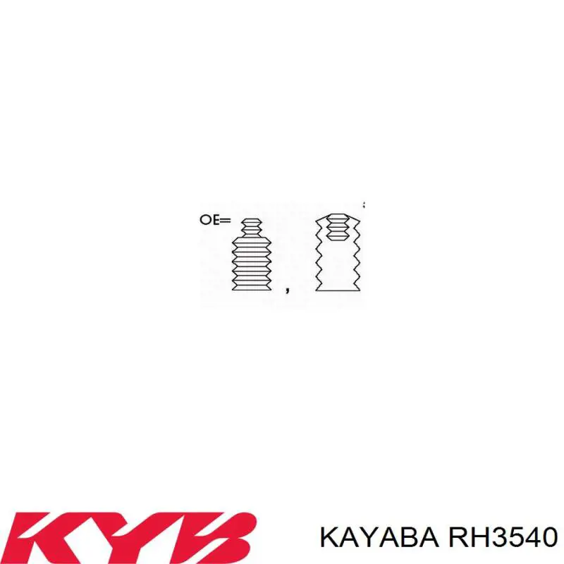 Пружина передня RH3540 Kayaba