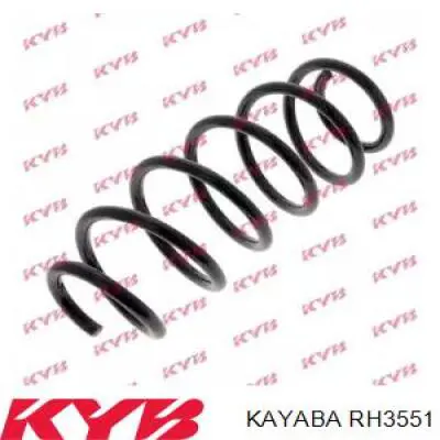 RH3551 Kayaba пружина передня