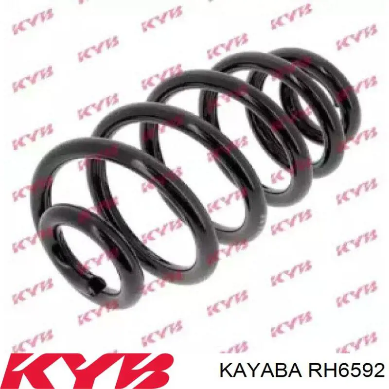 RH6592 Kayaba Пружина підвіски задня
