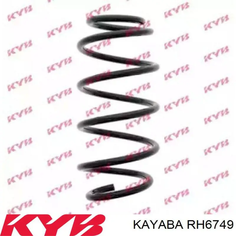 RH6749 Kayaba Пружина підвіски задня