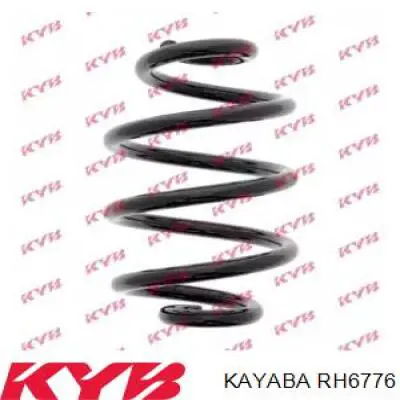 RH6776 Kayaba Пружина підвіски задня
