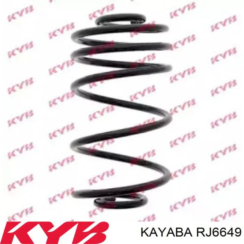 RJ6649 Kayaba Пружина підвіски задня