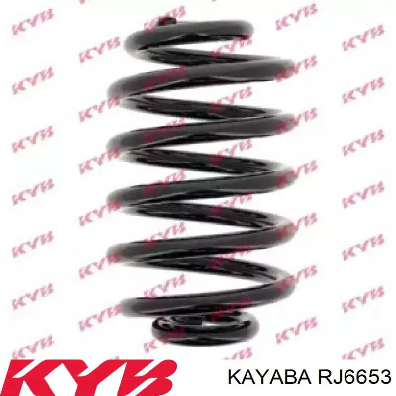 RJ6653 Kayaba Пружина підвіски задня