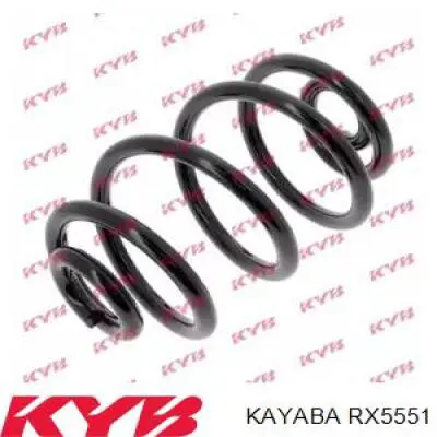 RX5551 Kayaba пружина задня