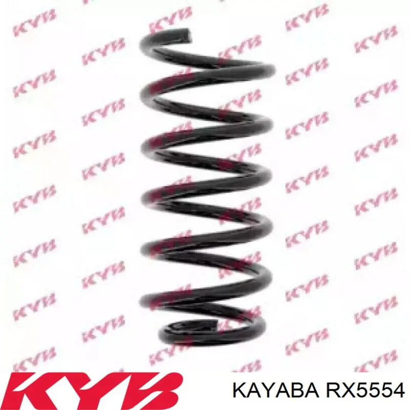 RX5554 Kayaba Пружина підвіски задня