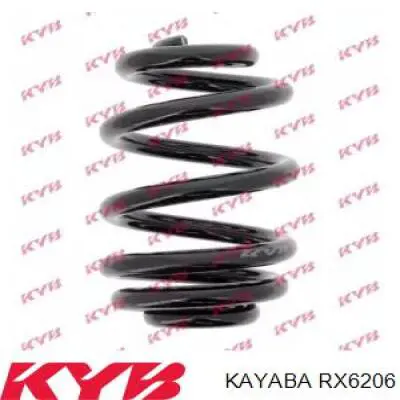 Пружина задня Kayaba RX6206 ціна, від 44.63 USD