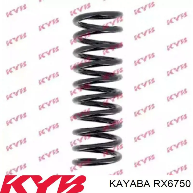 RX6750 Kayaba Пружина підвіски задня