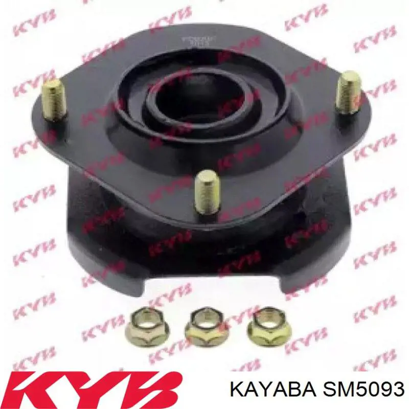 GD7A28390 Mazda Опора амортизатора заднього, лівого