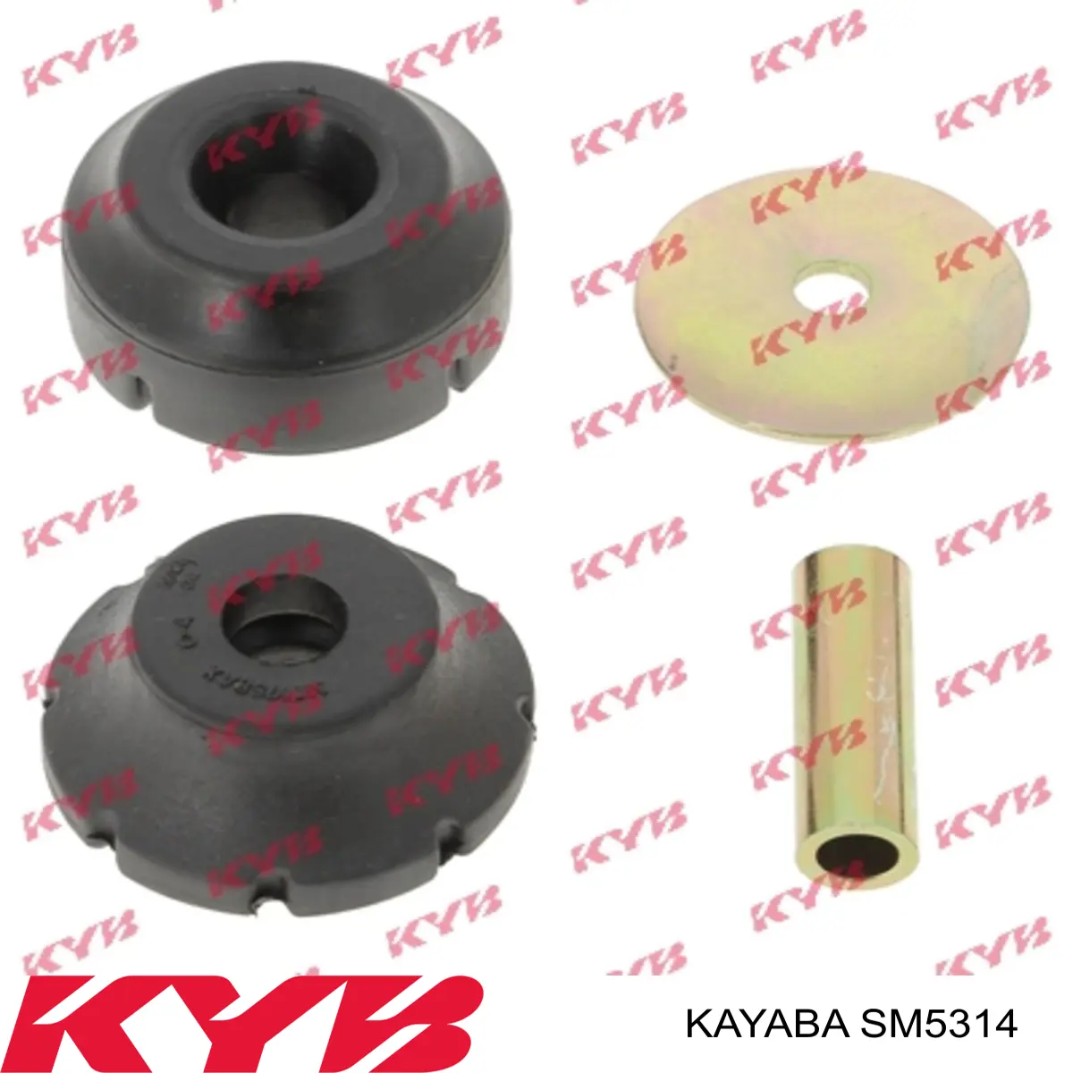 Втулка штоку переднього амортизатора SM5314 Kayaba