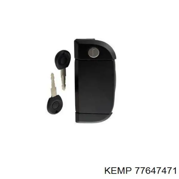 Ручка задньої (двостулкової) двері права зовнішня Kemp 77647471 ціна, від 22.54 USD