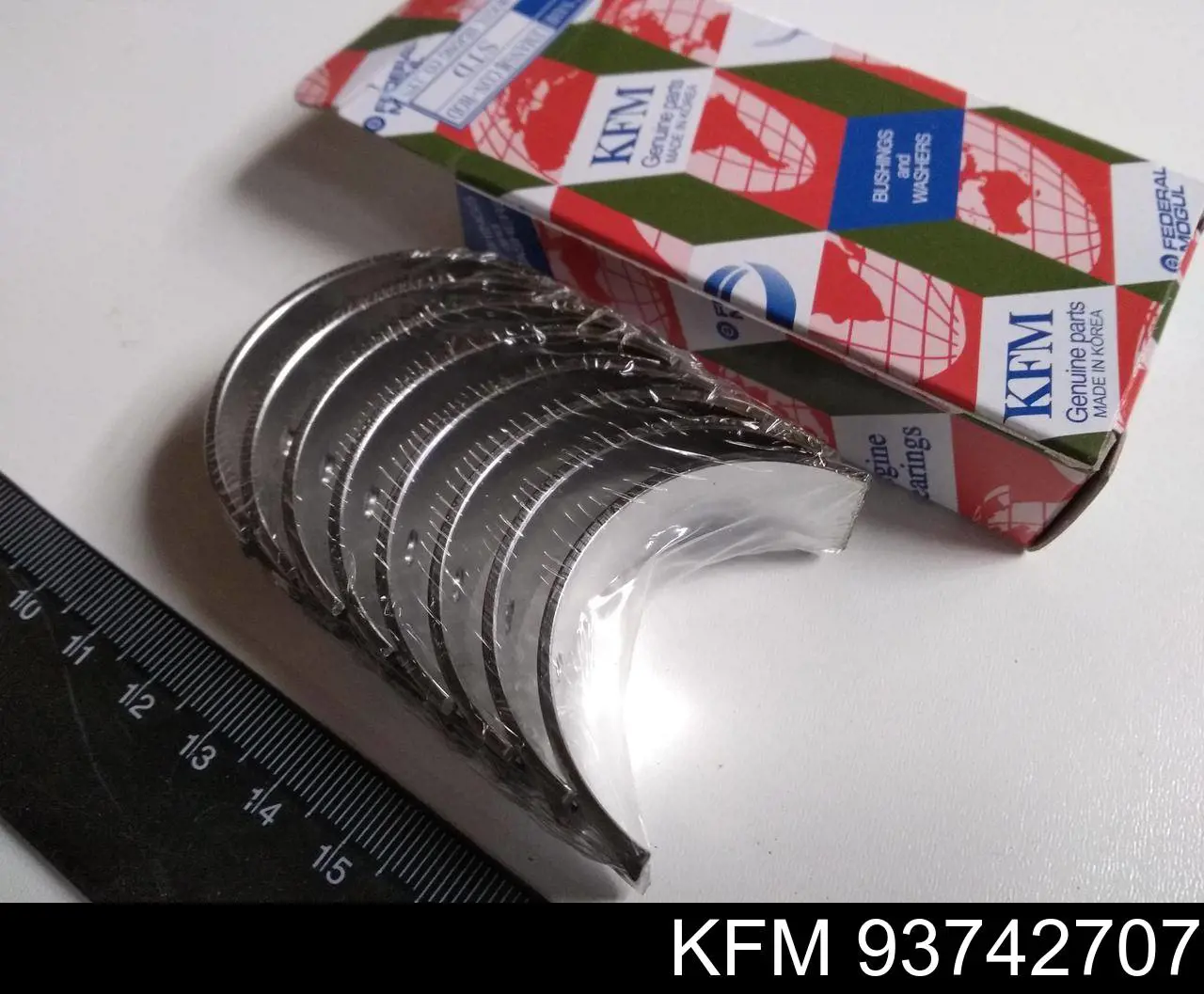 Вкладиші шатунні 93742707 KFM