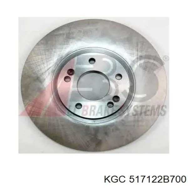 517122B700 KGC диск гальмівний передній