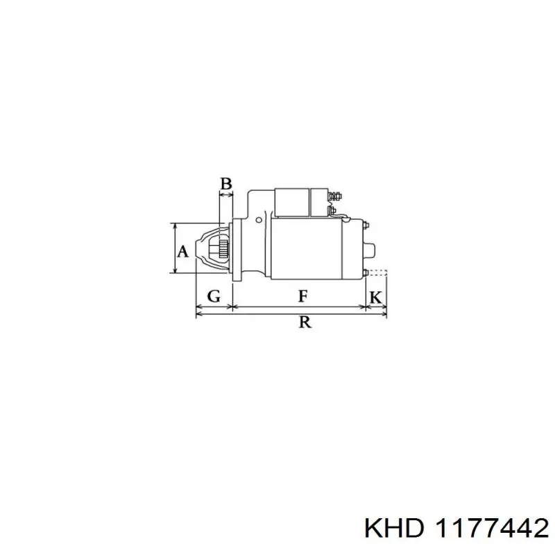 Стартер KHD 1177442 ціна, від 153.77 USD