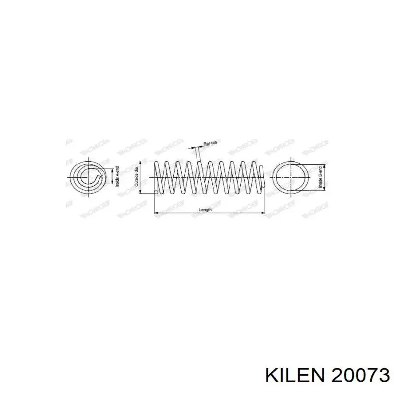 Купити 20073 Kilen Гвинтова пружина підвіска