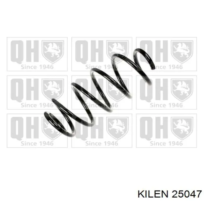 Пружина передньої підвіски Kilen 25047