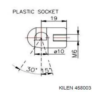 Амортизатор багажника 458003 Kilen