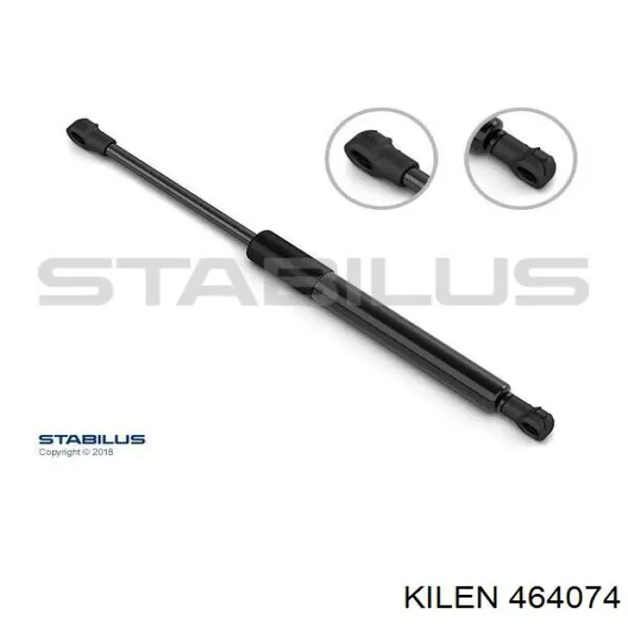 Амортизатор двері задньої Kilen 464074 ціна, від 7.91 USD