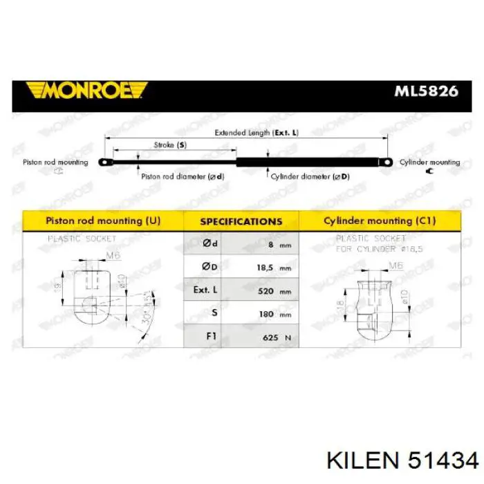 ZC6113A Japan Parts Пружина підвіски задня