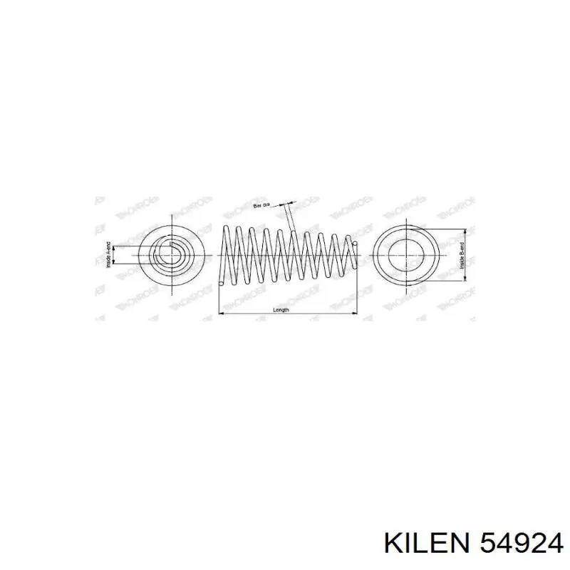 Купити ZC6376C Japan Parts Задні пружини
