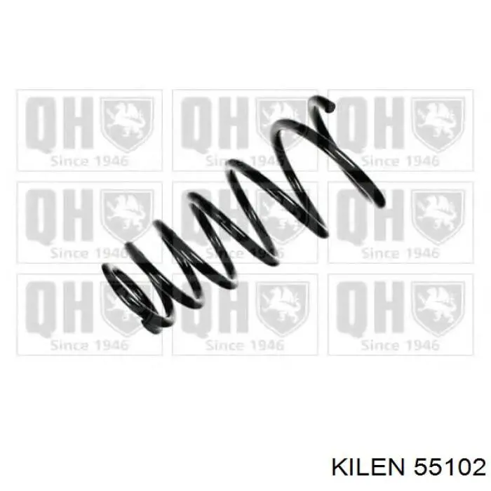 55102 Kilen Пружина підвіски задня