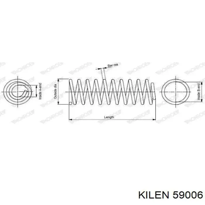 Купити 550203M013 Nissan/Infiniti Задні пружини