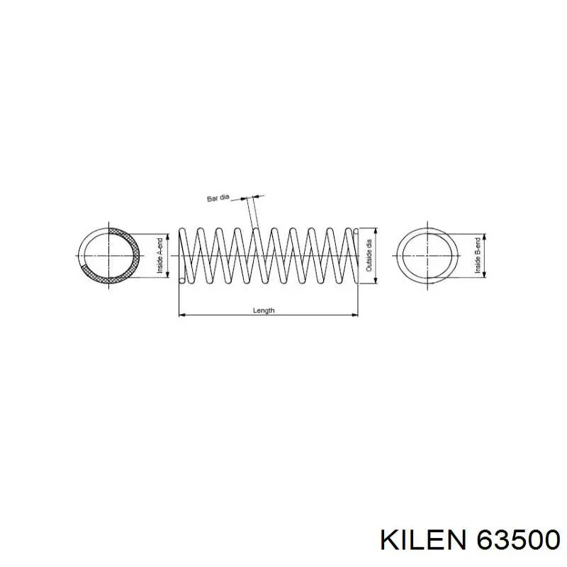 Купити 63500 Kilen Задні пружини