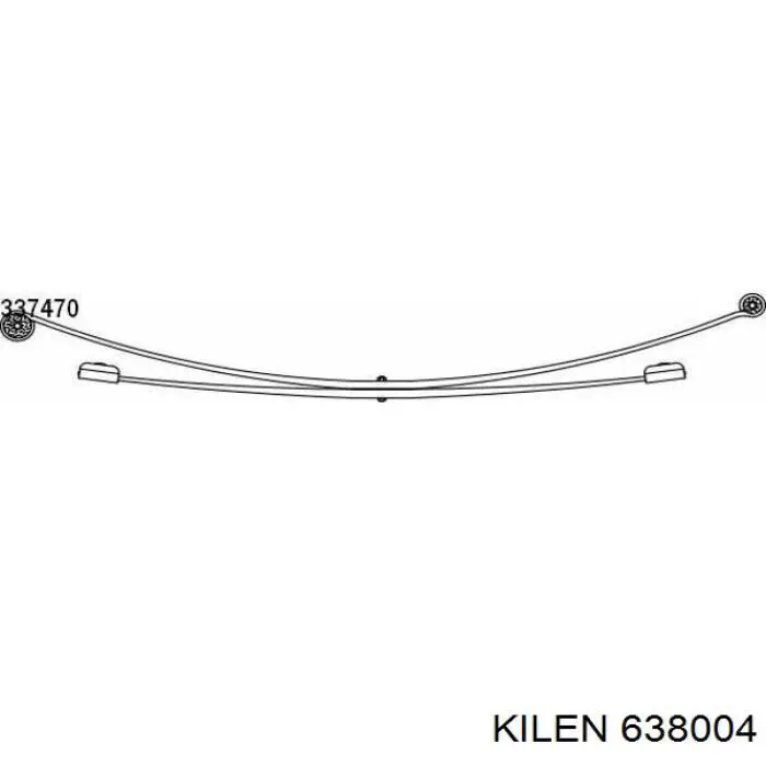 Ресори додаткові Kilen 638004 ціна, від 62.46 USD