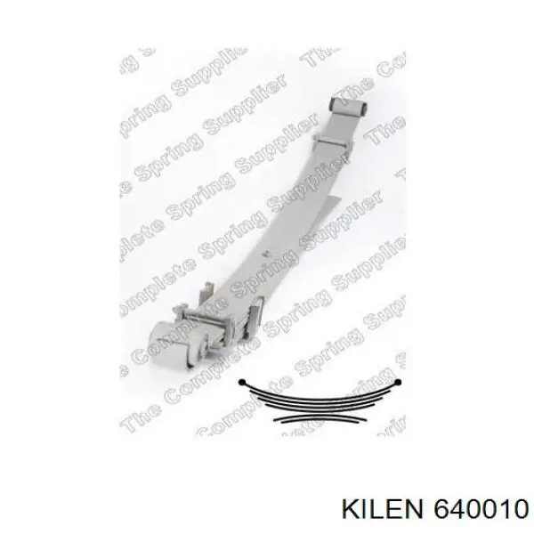 Купити 640010 Kilen Ресори задні (пружини задньої підвіски)