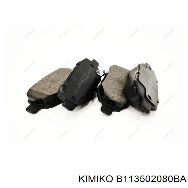 Задні гальмівні колодки 431336BC Fitshi