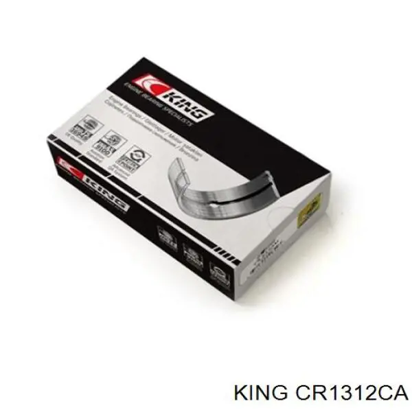 CR1312CA King вкладиші колінвала, шатунні, комплект, стандарт (std)
