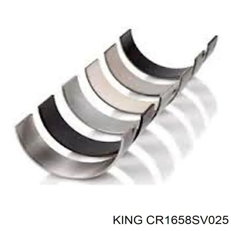 Вкладиші колінвала, шатунні, комплект, 1-й ремонт (+0,25) 714805025MM Glyco