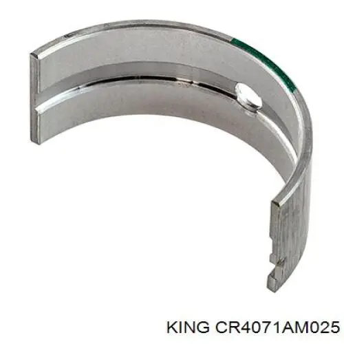 CR4071AM025 King вкладиші колінвала, шатунні, комплект, 1-й ремонт (+0,25)