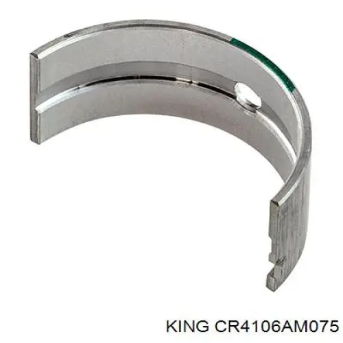 CR4106AM075 King вкладиші колінвалу, шатунні, комплект, 3-й ремонт (+0,75)