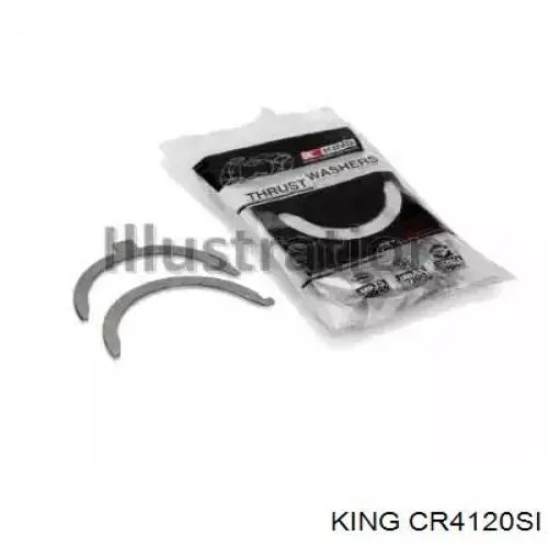 CR4120SI King вкладиші колінвала, шатунні, комплект, стандарт (std)