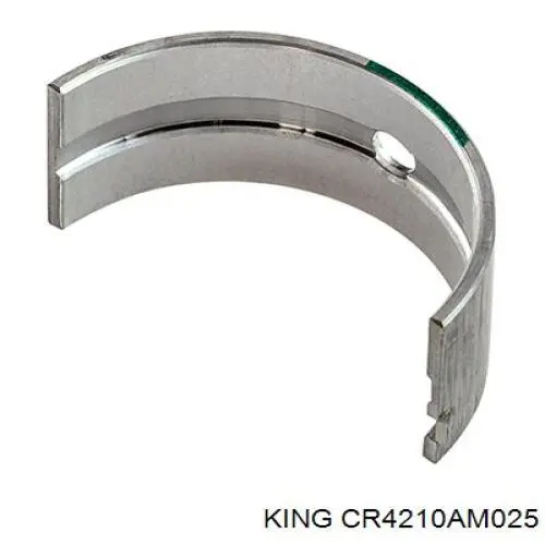CR4210AM025 King вкладиші колінвала, шатунні, комплект, 1-й ремонт (+0,25)