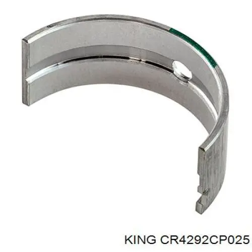 Вкладиші колінвала, шатунні, комплект, 1-й ремонт (+0,25) King CR4292CP025 ціна, від 27.90 USD