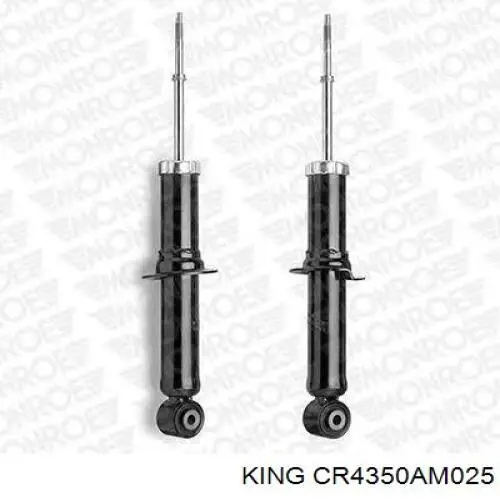 CR4350AM025 King Вкладиші коленвала, шатунні, комплект, 1-й ремонт (+0,25)
