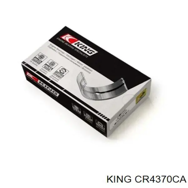 CR4370CA King вкладиші колінвала, шатунні, комплект, стандарт (std)