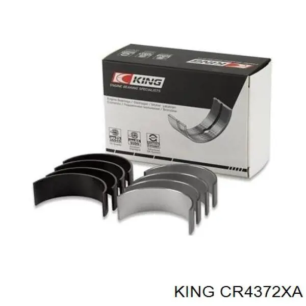 CR4372XA King вкладиші колінвала, шатунні, комплект, стандарт (std)