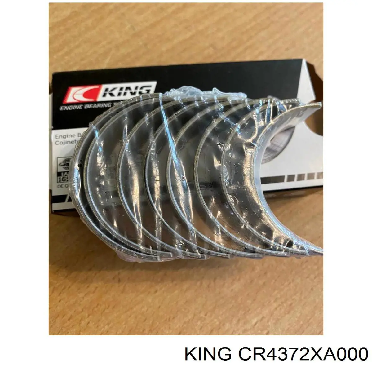 CR4372XA000 King вкладиші колінвала, шатунні, комплект, стандарт (std)