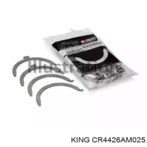 0141384025 Glyco Вкладиші коленвала, шатунні, комплект, 1-й ремонт (+0,25)