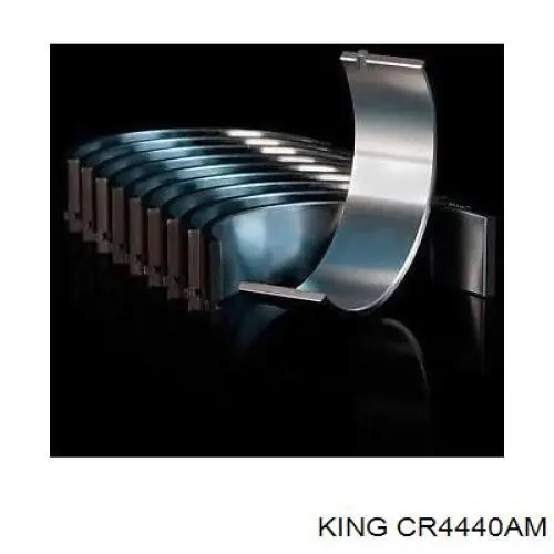 Вкладиші коленвала, шатунні, комплект, 3-й ремонт (+0,75) King CR4440AM ціна, від 9.85 USD