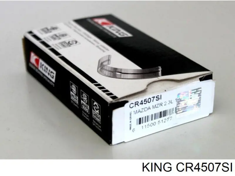 Шатунні вклалиші колінвала STD King CR4507SI ціна, від 23.89 USD