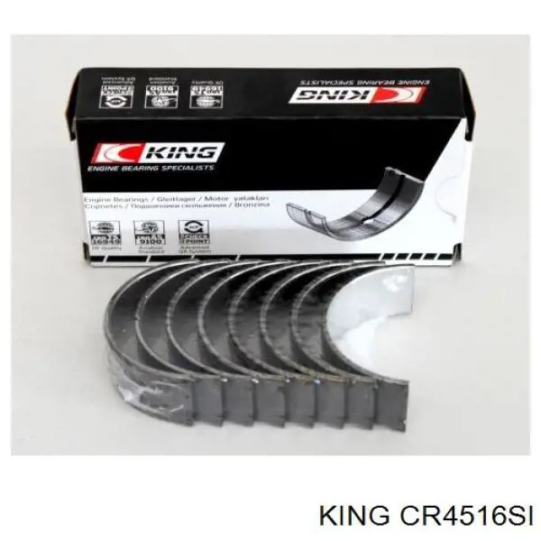 Купити CR4516SI King Вкладиші коленвала шатунні