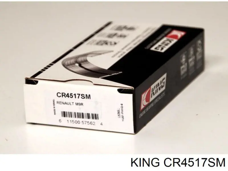CR4517XA King вкладиші колінвала, шатунні, комплект, стандарт (std)