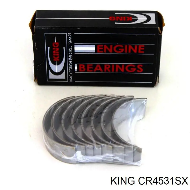 Вкладиші шатунні CR4531CP King