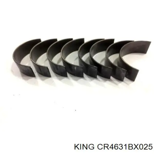 CR4631BX025 King Вкладиші коленвала, шатунні, комплект, 1-й ремонт (+0,25)