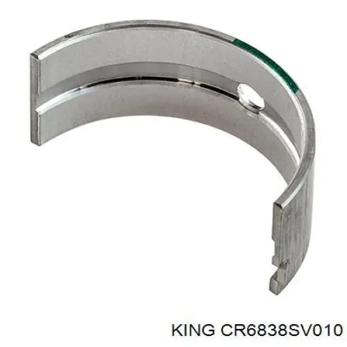 Вкладиші колінвала, шатунні, комплект, 1-й ремонт (+0,25) King CR6838SV010 ціна, від 147.47 USD