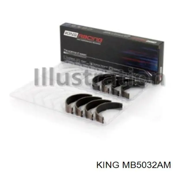 MB5032AM King Підшипник ковзання клонували