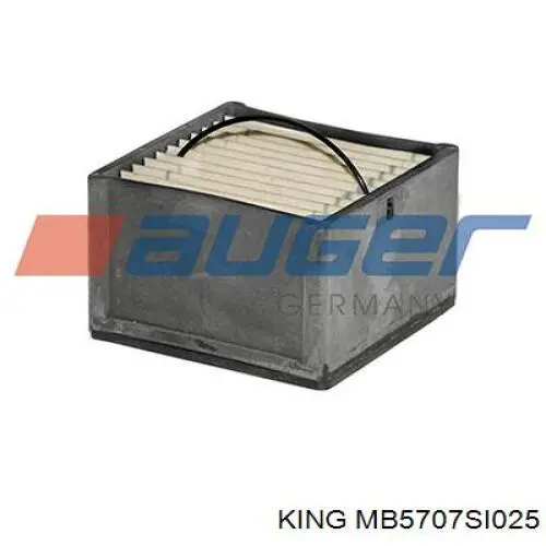 Вкладиші коленвала, корінні, комплект, 1-й ремонт (+0,25) King MB5707SI025 ціна, від 15.76 USD